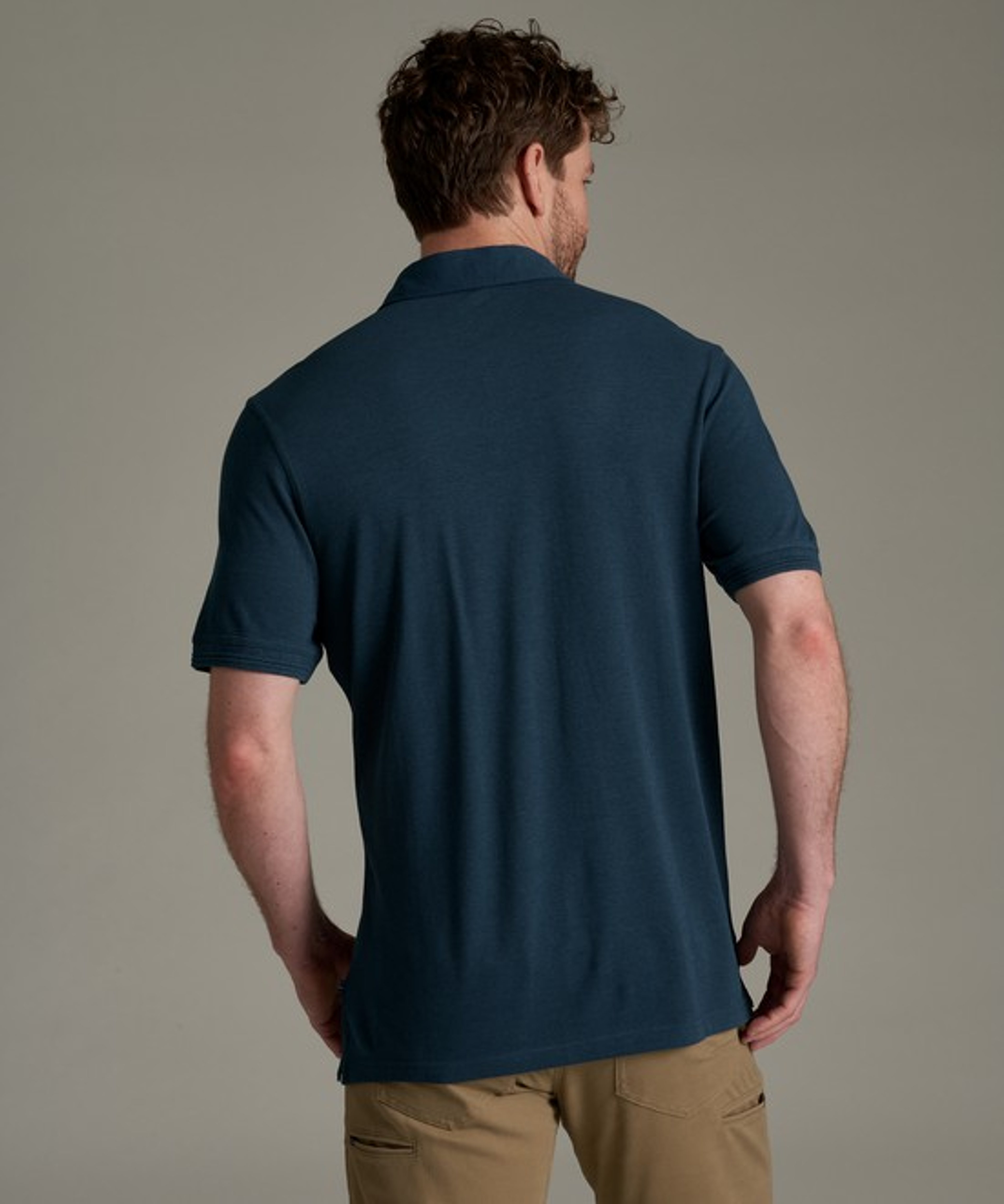 KUHL Peake Polo Pirate Blue Back
