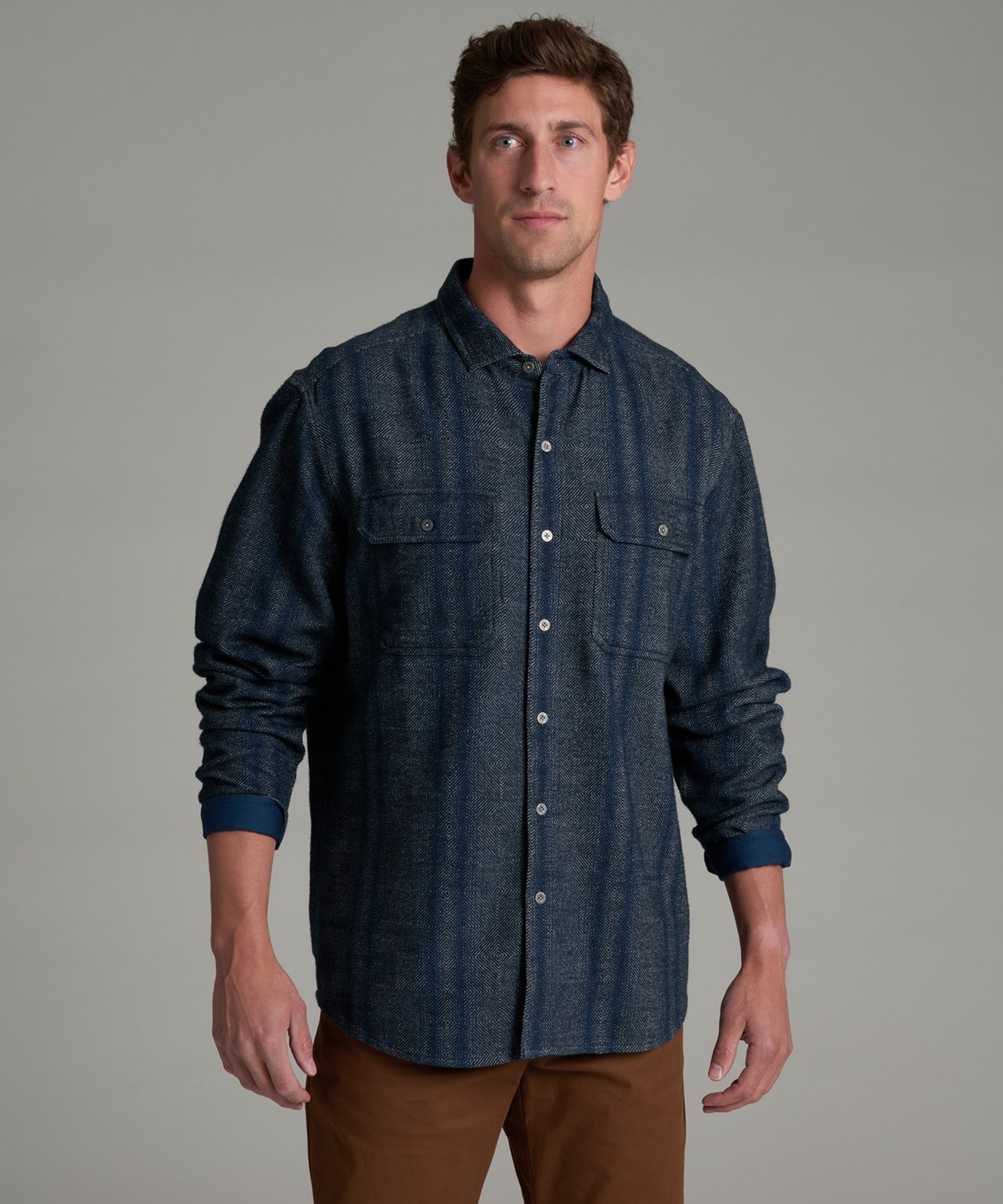 KUHL Psyk-Out LS Fjord Blue  Front