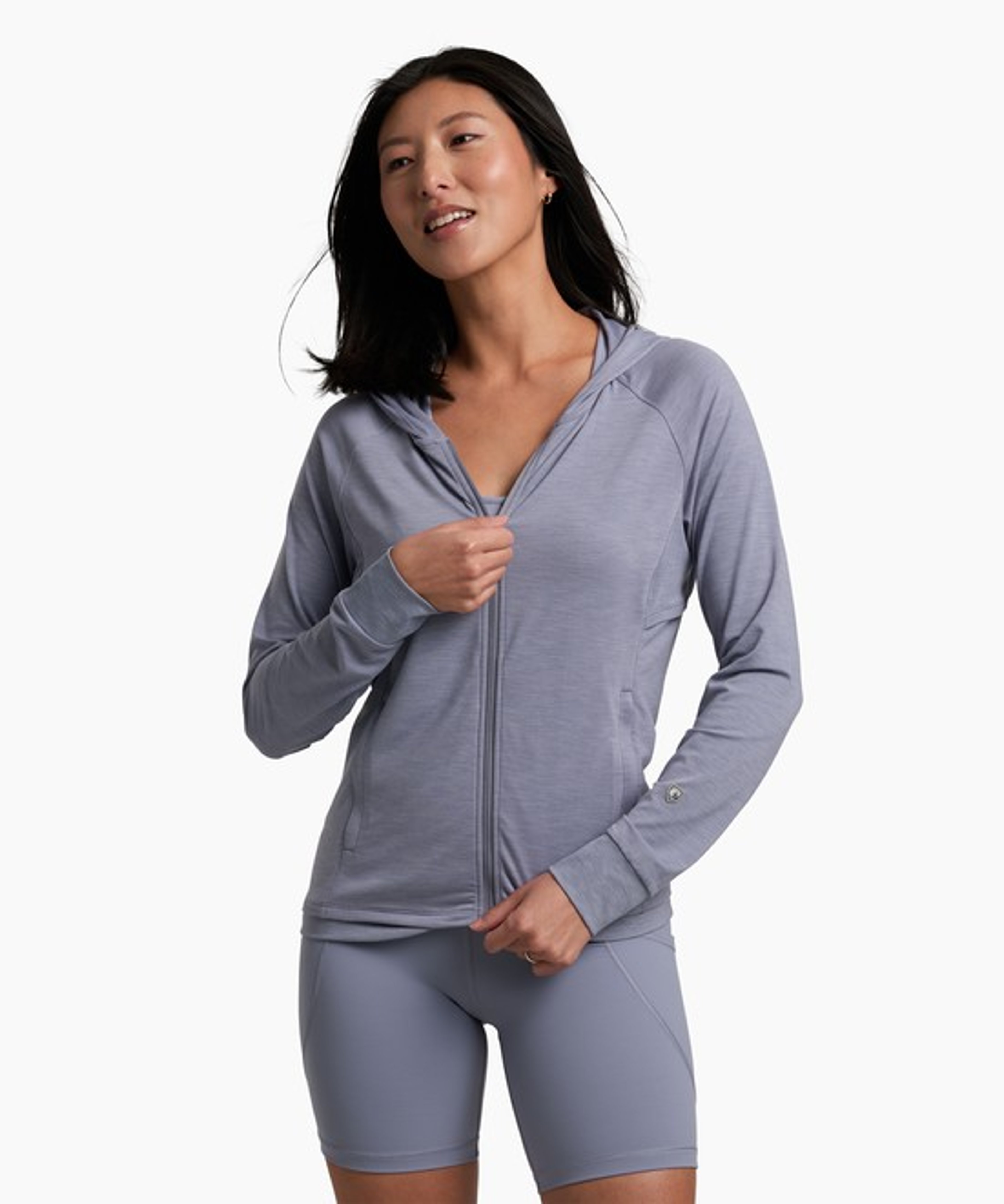 KUHL Inspira FZ Hoody Violet Haze Front