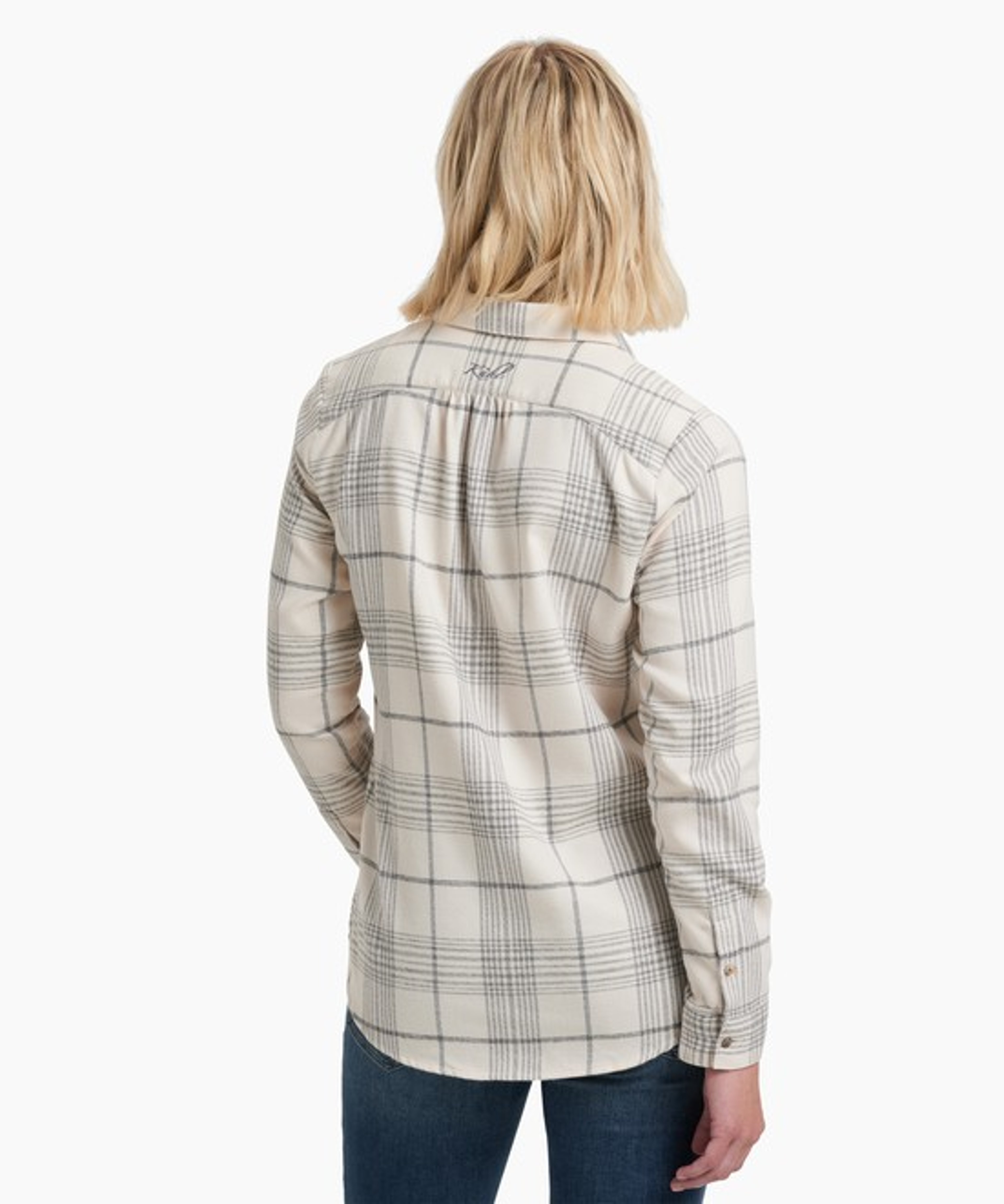 KUHL Kamila Flannel Natural Back
