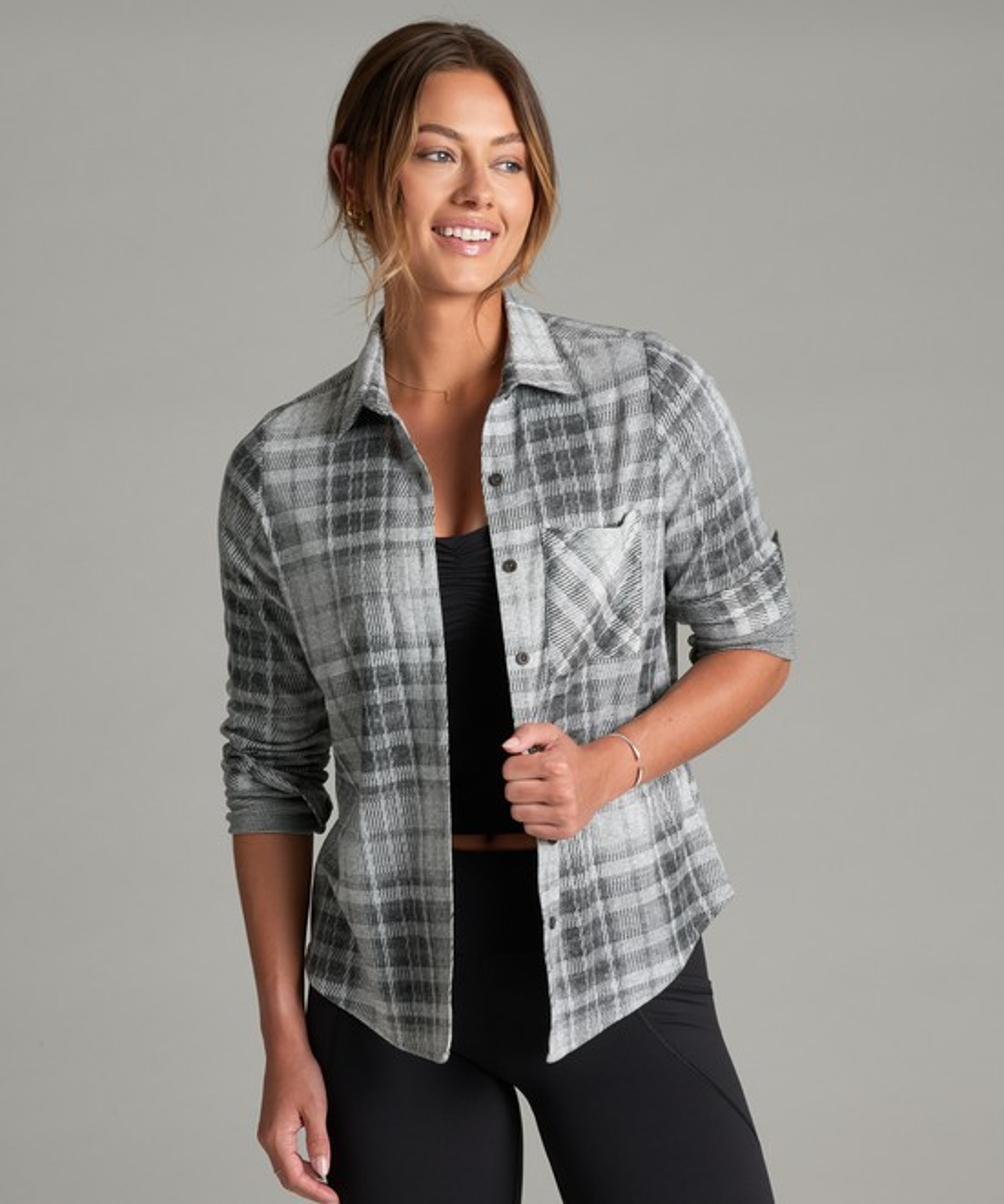 KUHL W's Innovatr Knit Flannel Flint Front