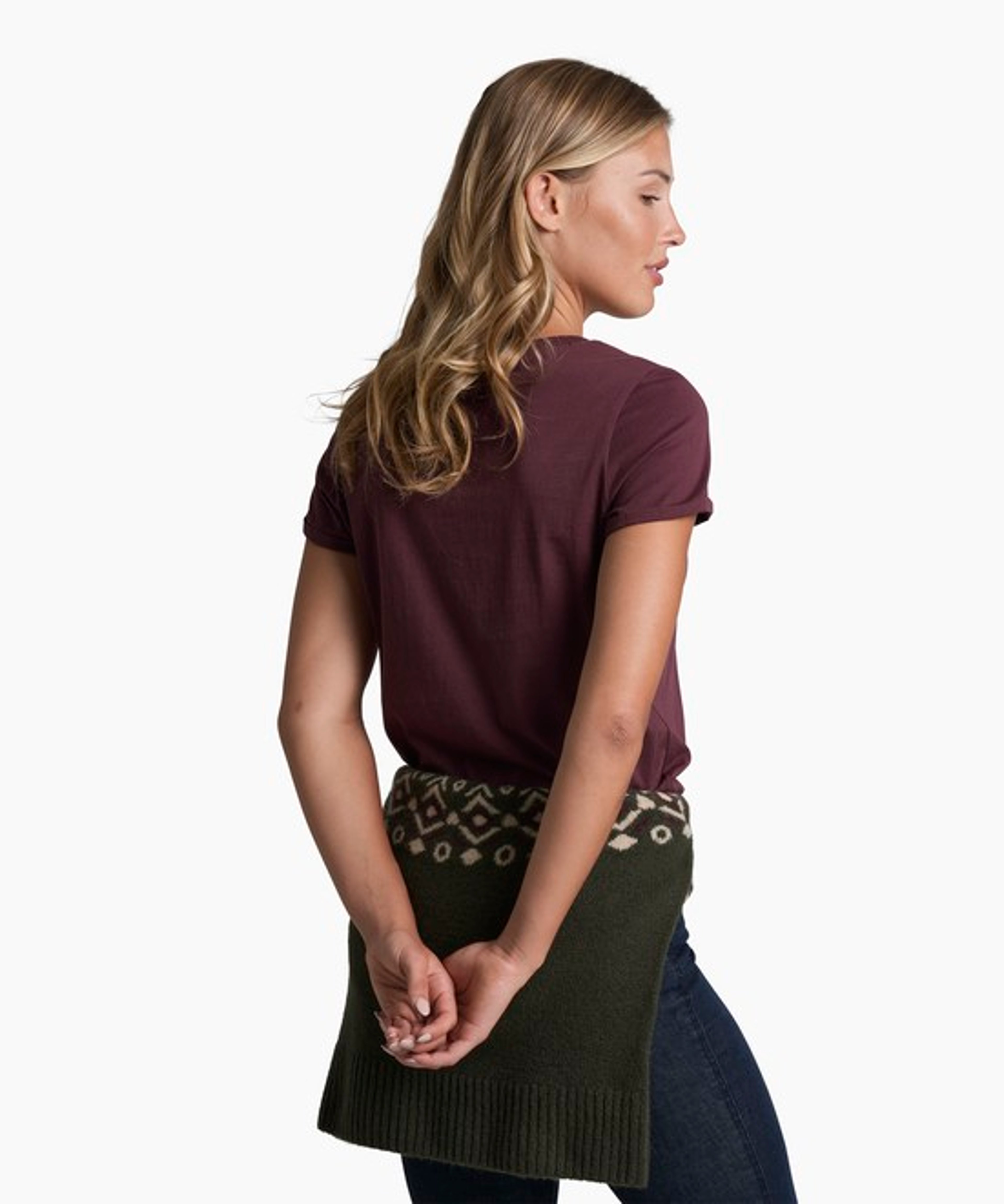 KUHL Vega Tee Raisin Back