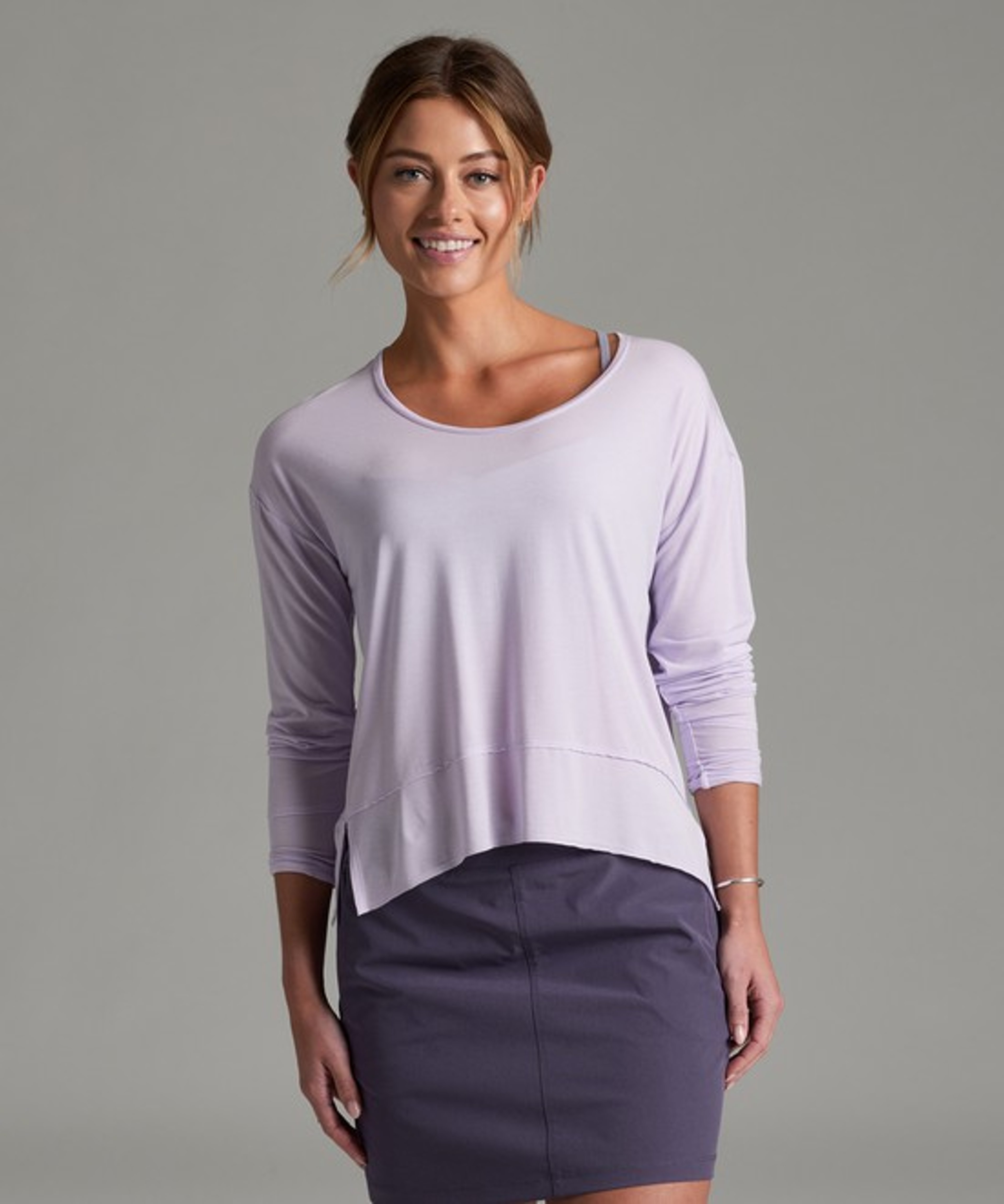 KUHL Free-Flo LS Lilac Front