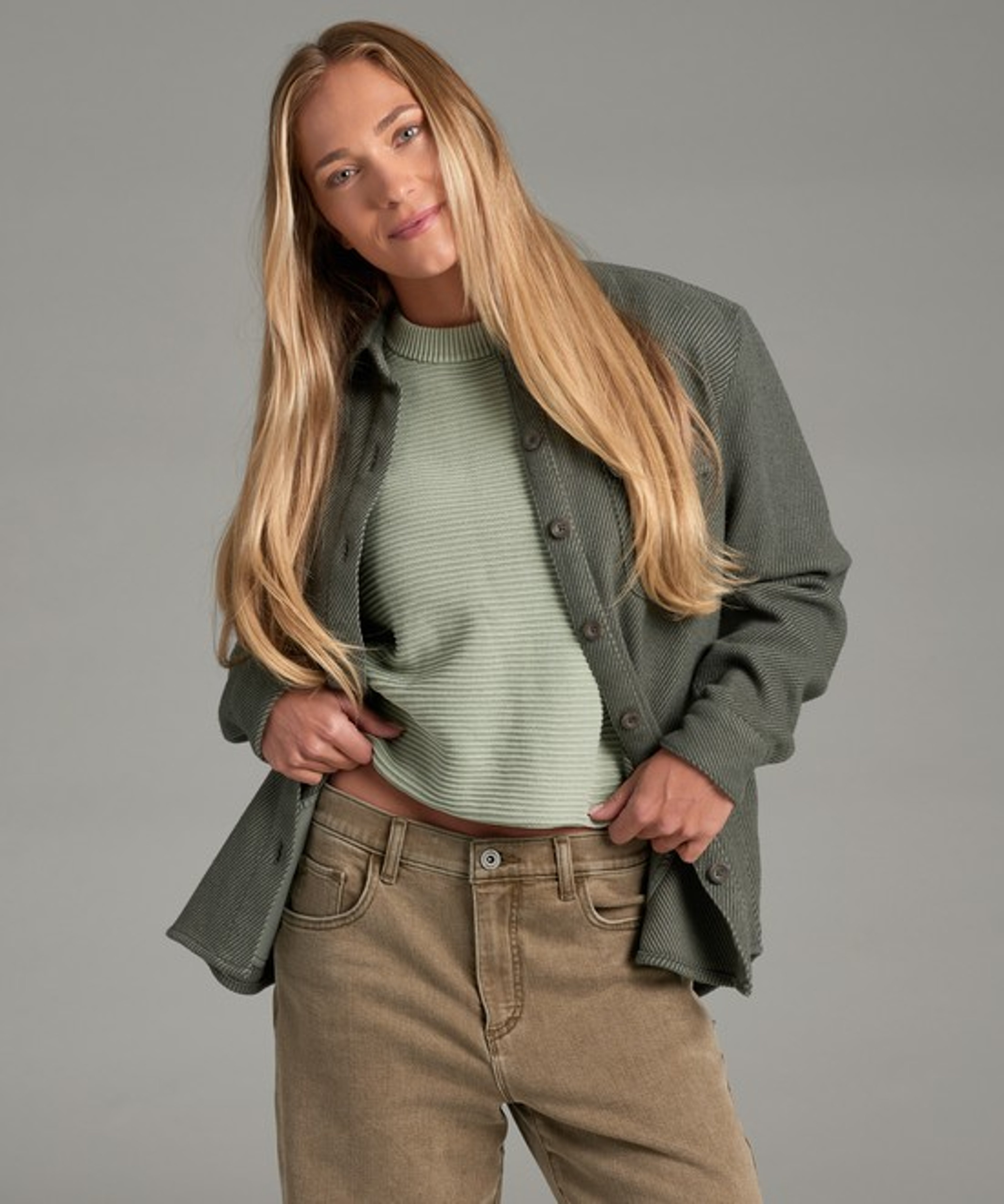 KUHL Kove Flannel Rosemary Front