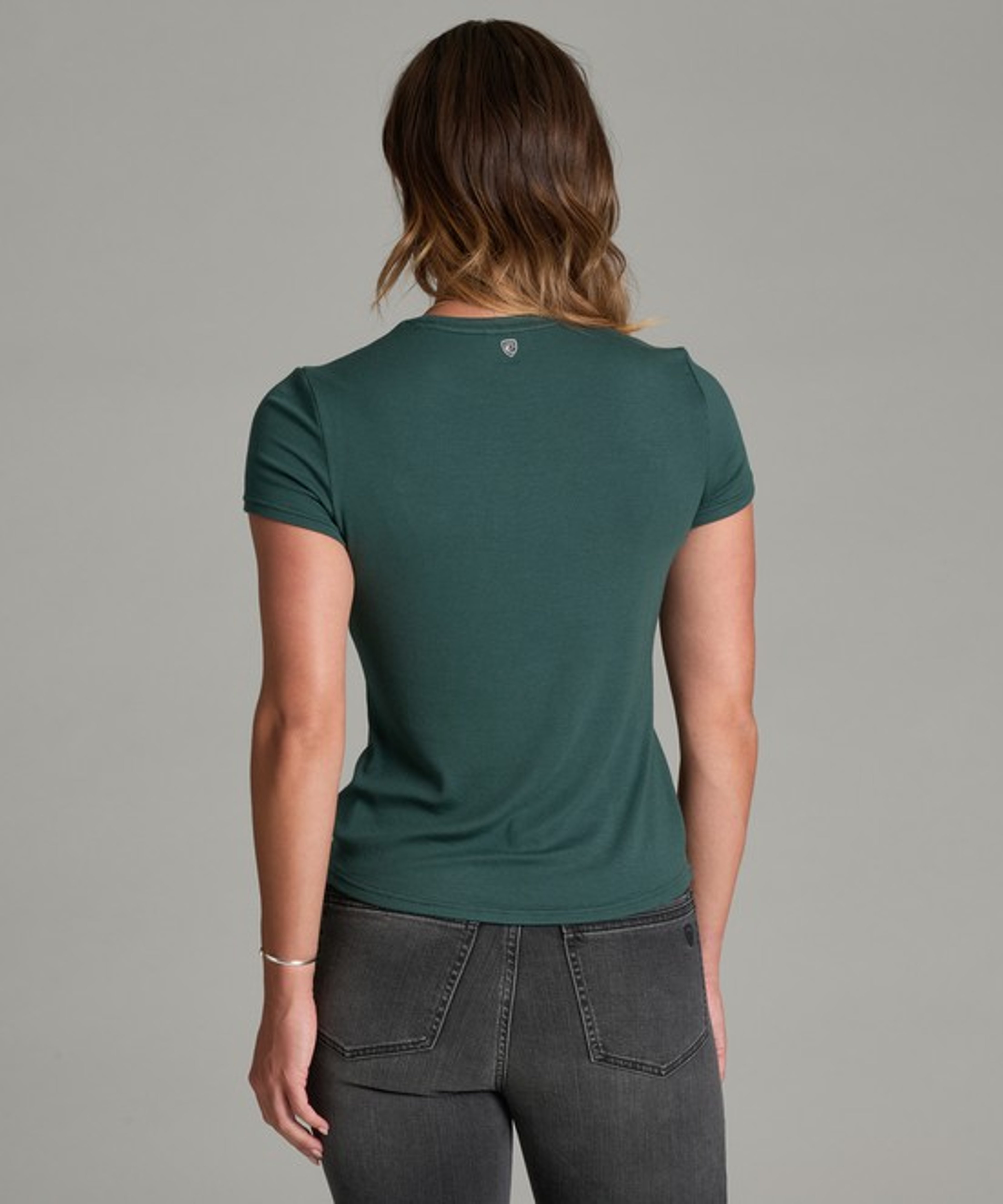 KUHL Fiora Crew SS Rain Forest Back