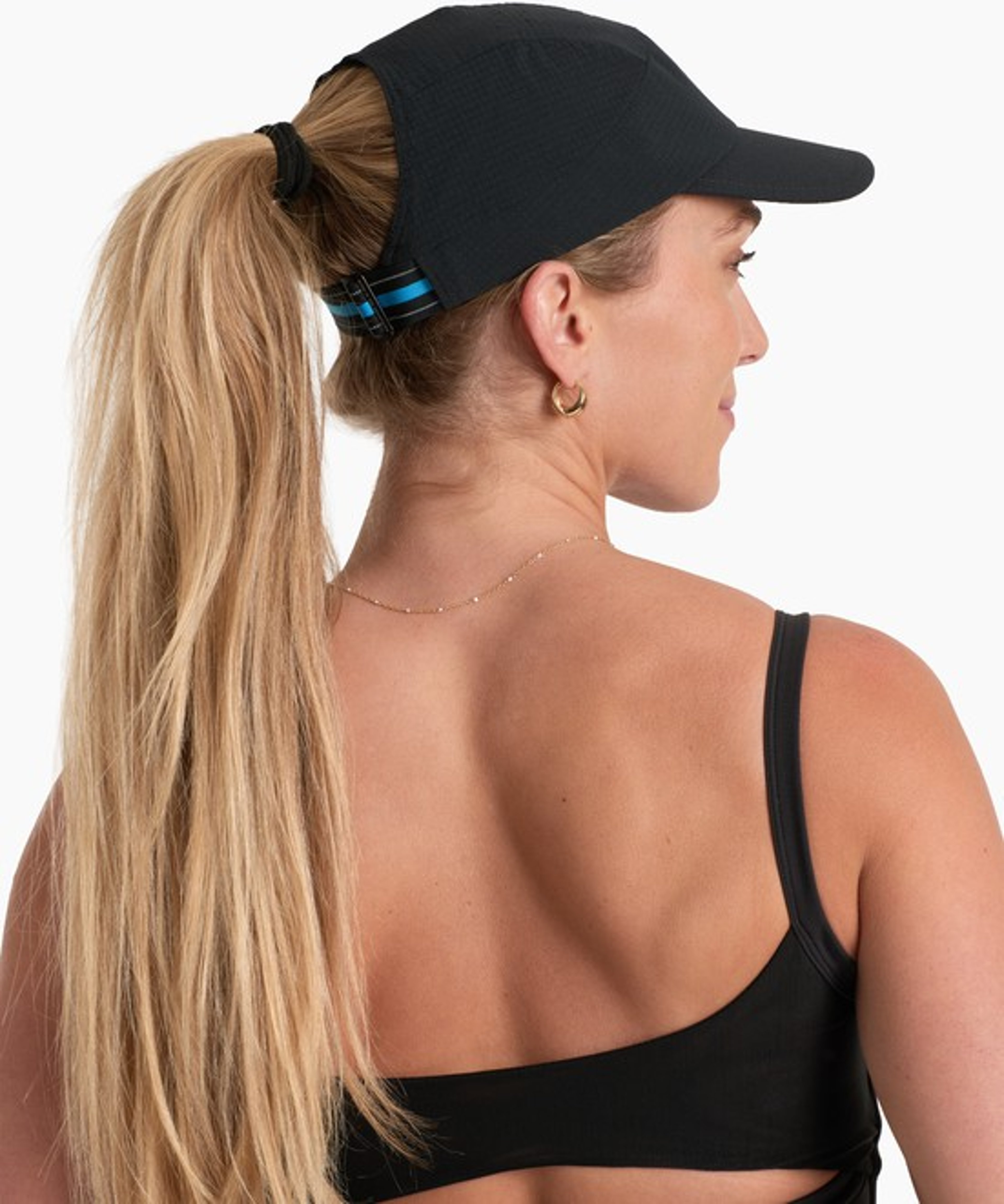 KUHL W's KUHL Breeze Ponytail Cap Blackout Back