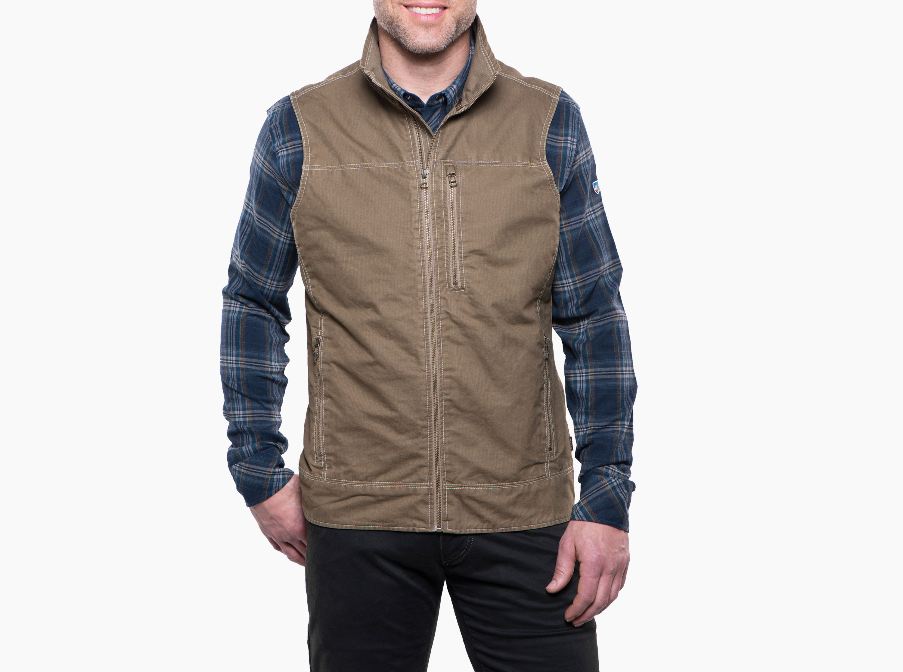 Kuhl, Jackets & Coats, Kuhl Kozet Wool Blend Full Zip Vest Purplish Blue  Size S