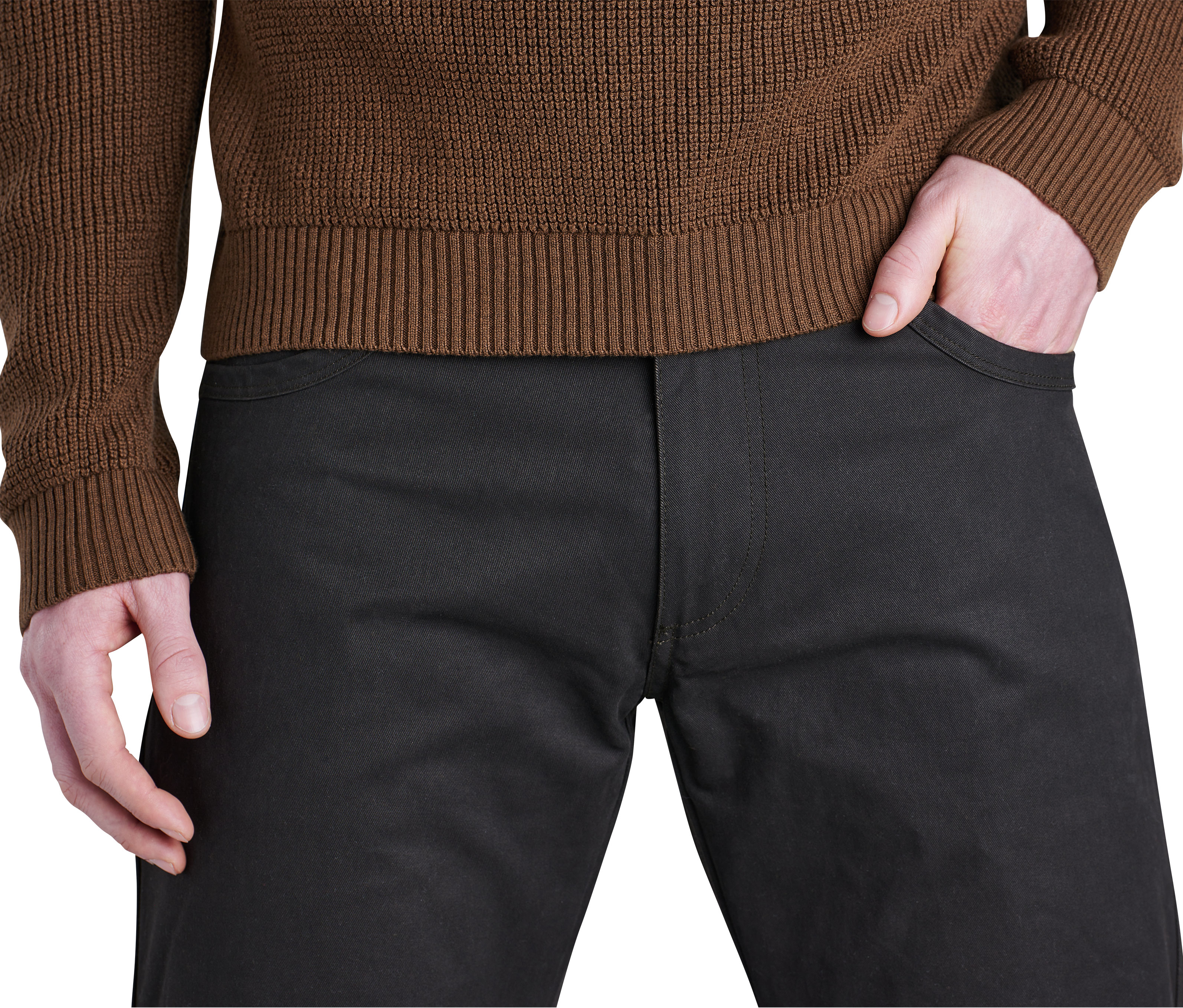  Kuhl Rydr Men's Pant - Dark Khaki 40W x 32L : Clothing