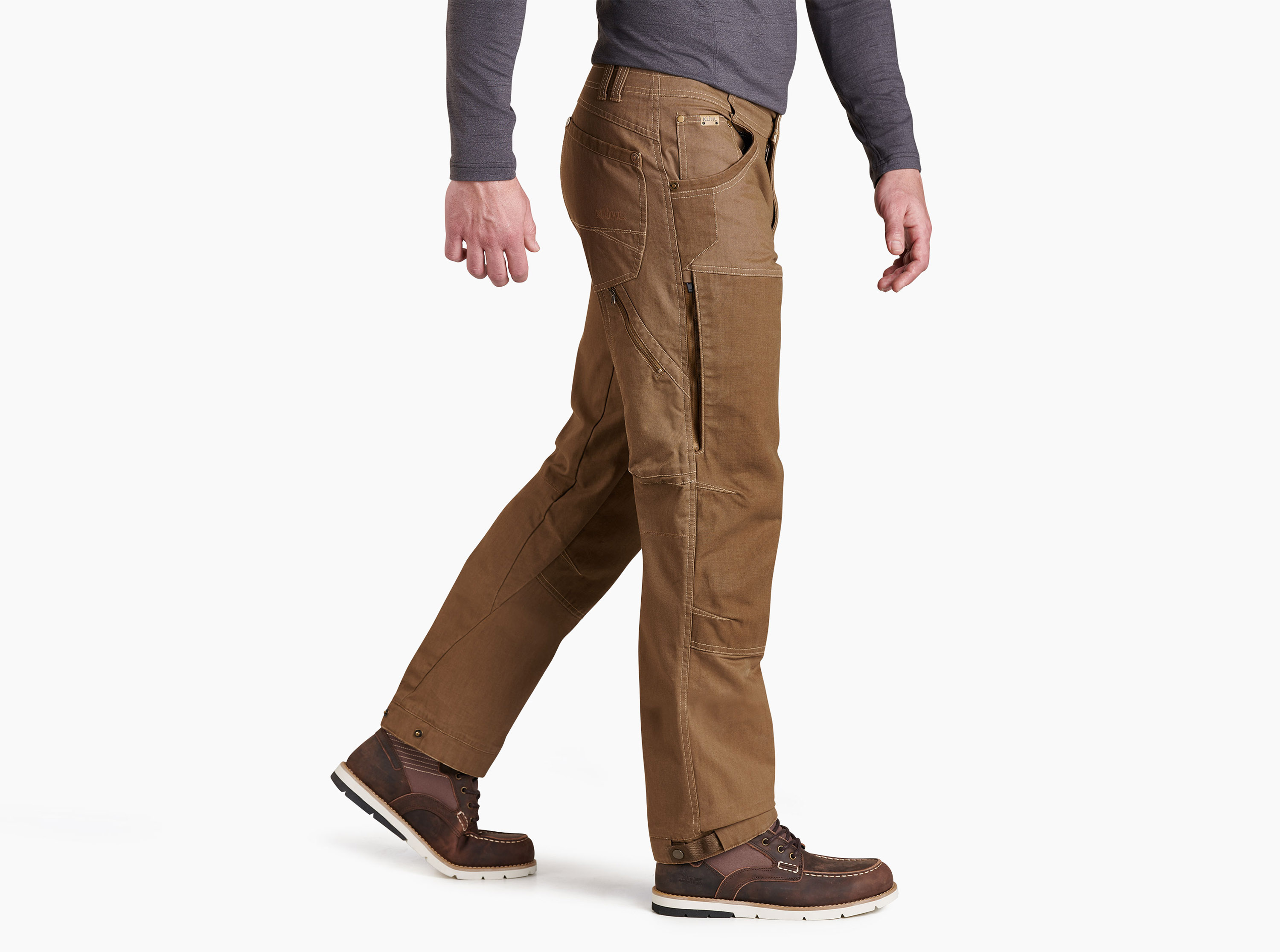 Double-Faced 3D Pockets Cargo Pants - Ready to Wear