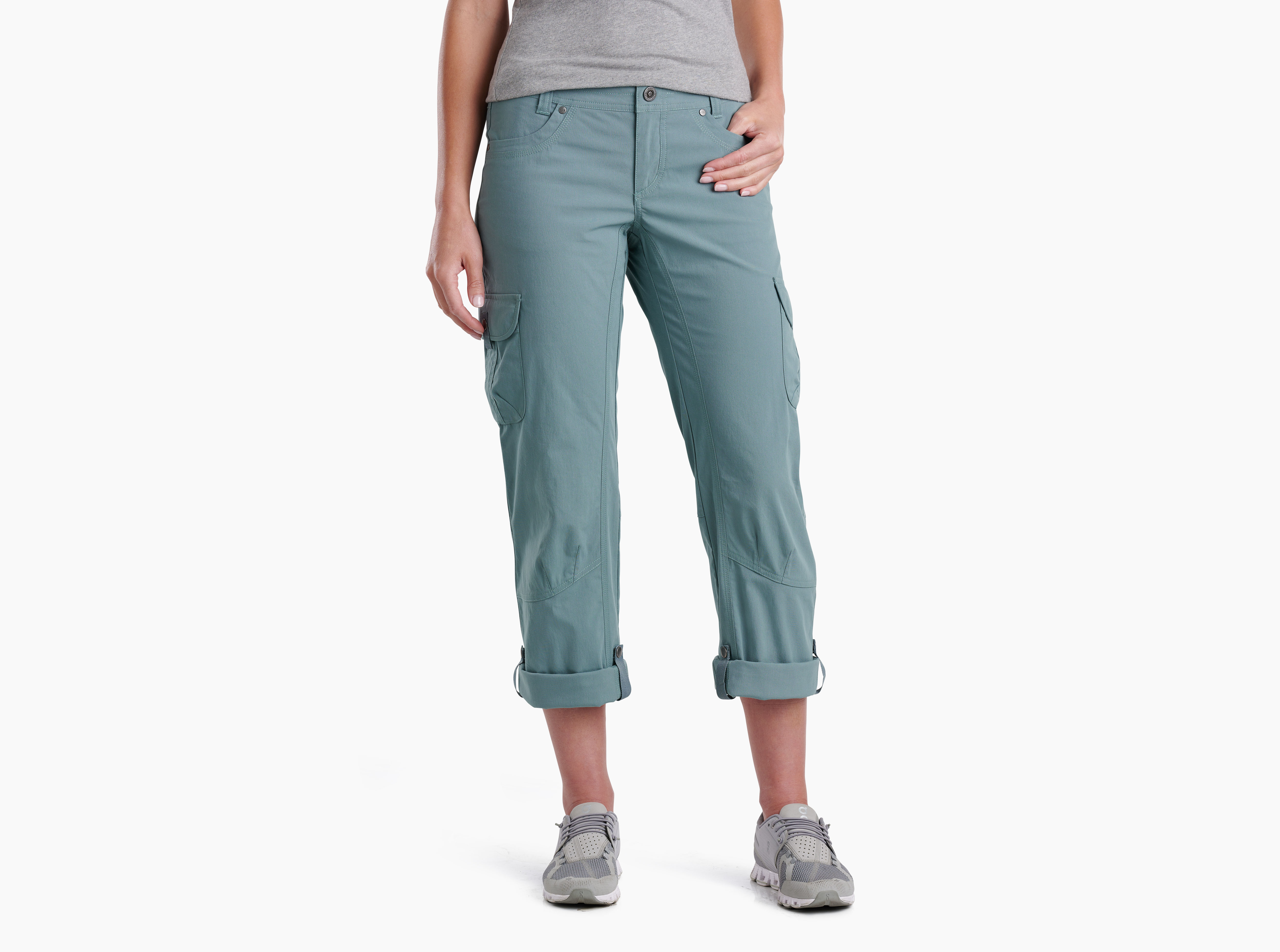 Kuhl Kurve Women's Cabo Pants Size 14 Short Birch 30 Inseam UPF 50+ Hiking  NWT