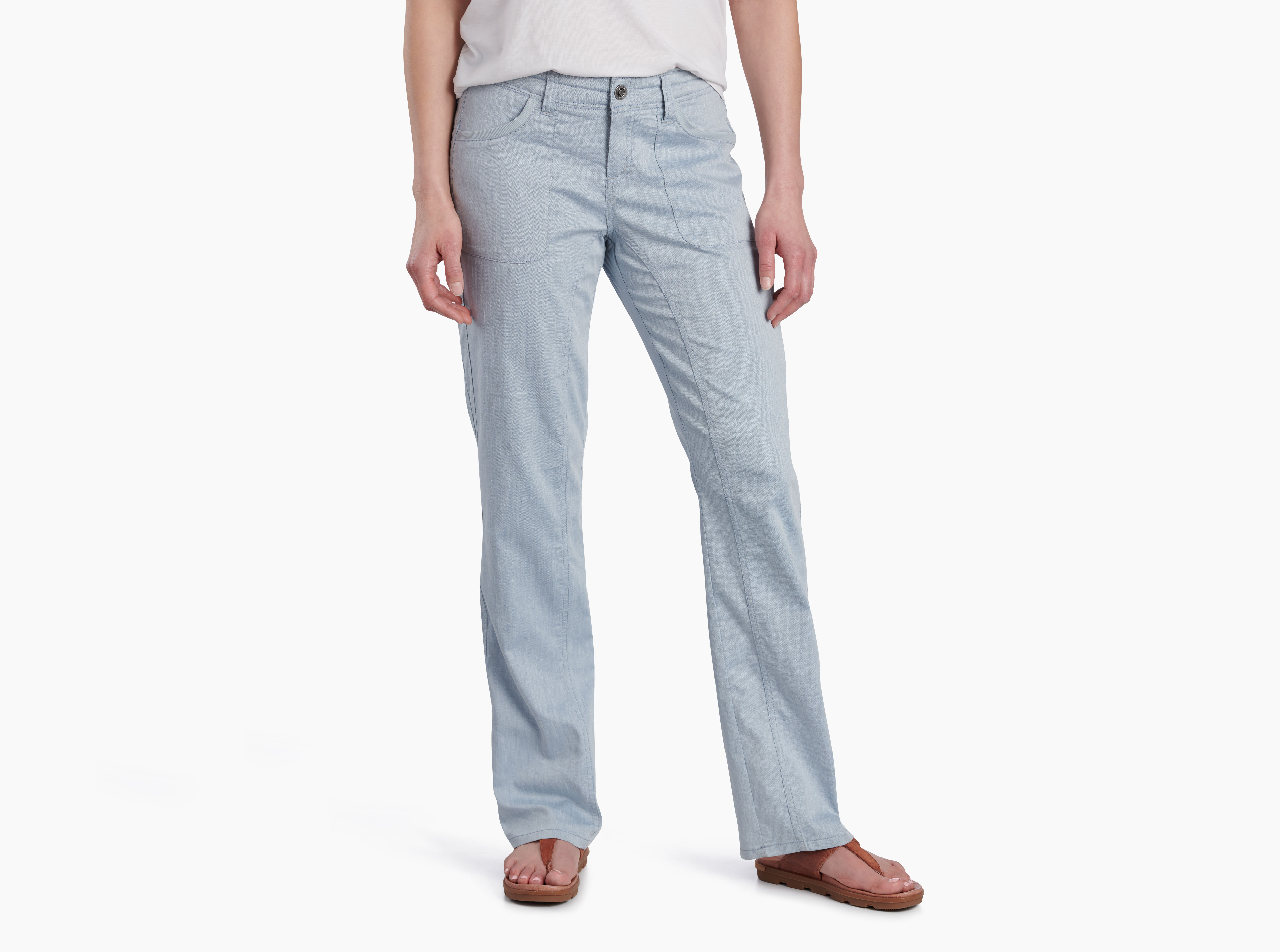 Pantalon Kuhl Weekendr Tight Femme - Bleu - Taille S - Poches Zippées