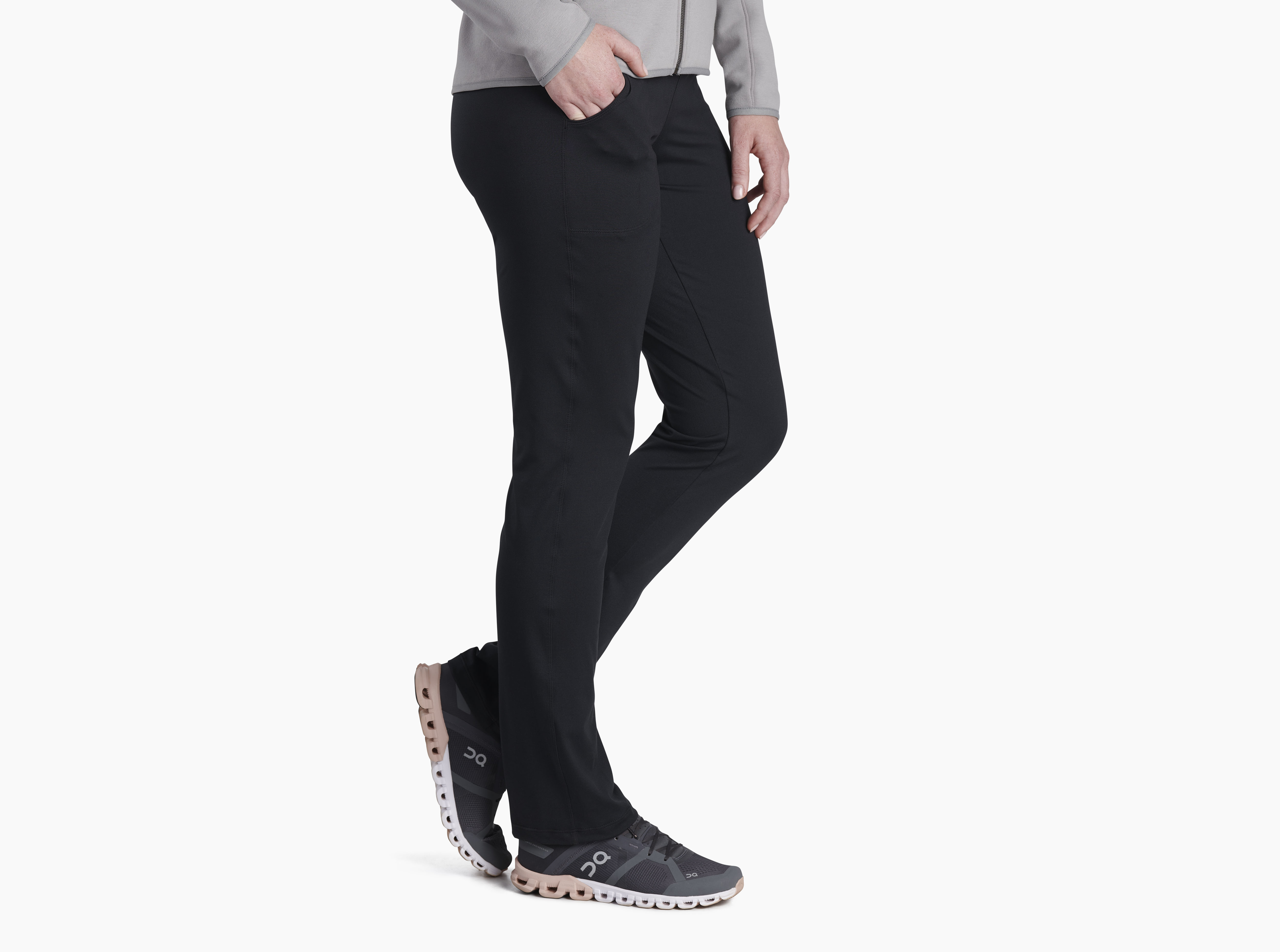 Kuhl Strattus Pants Style 6234 Women's Size 0 Black Hiking Travel Casual