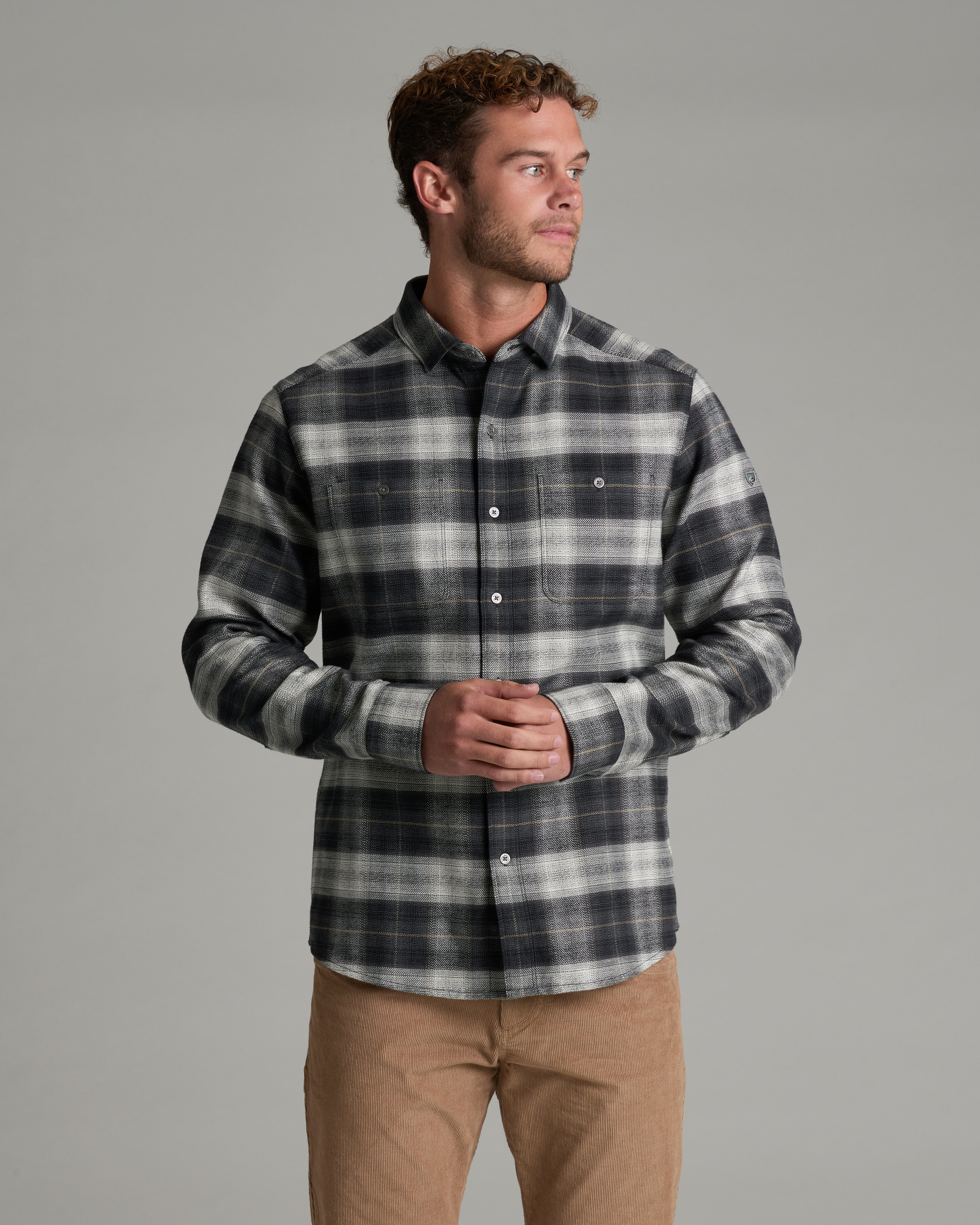 Y's for men WOOL / NYLON FLANNEL 2023AW Y's for men WOOL / NYLON
