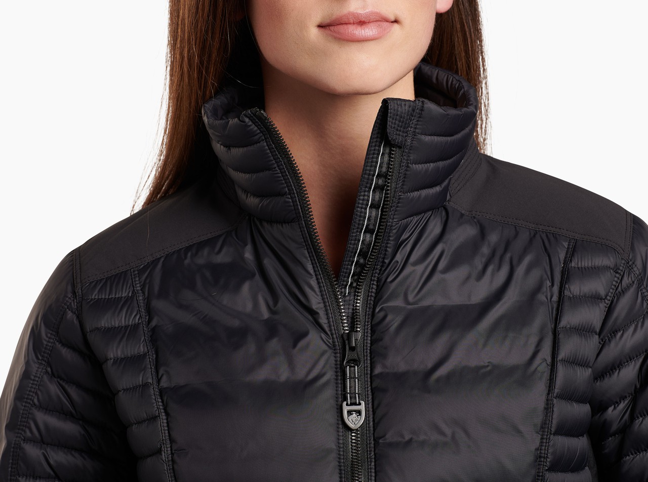 Requisite Womens Quilted Jacket Equestrian Coat Top Lightweight Zip Warm Press 