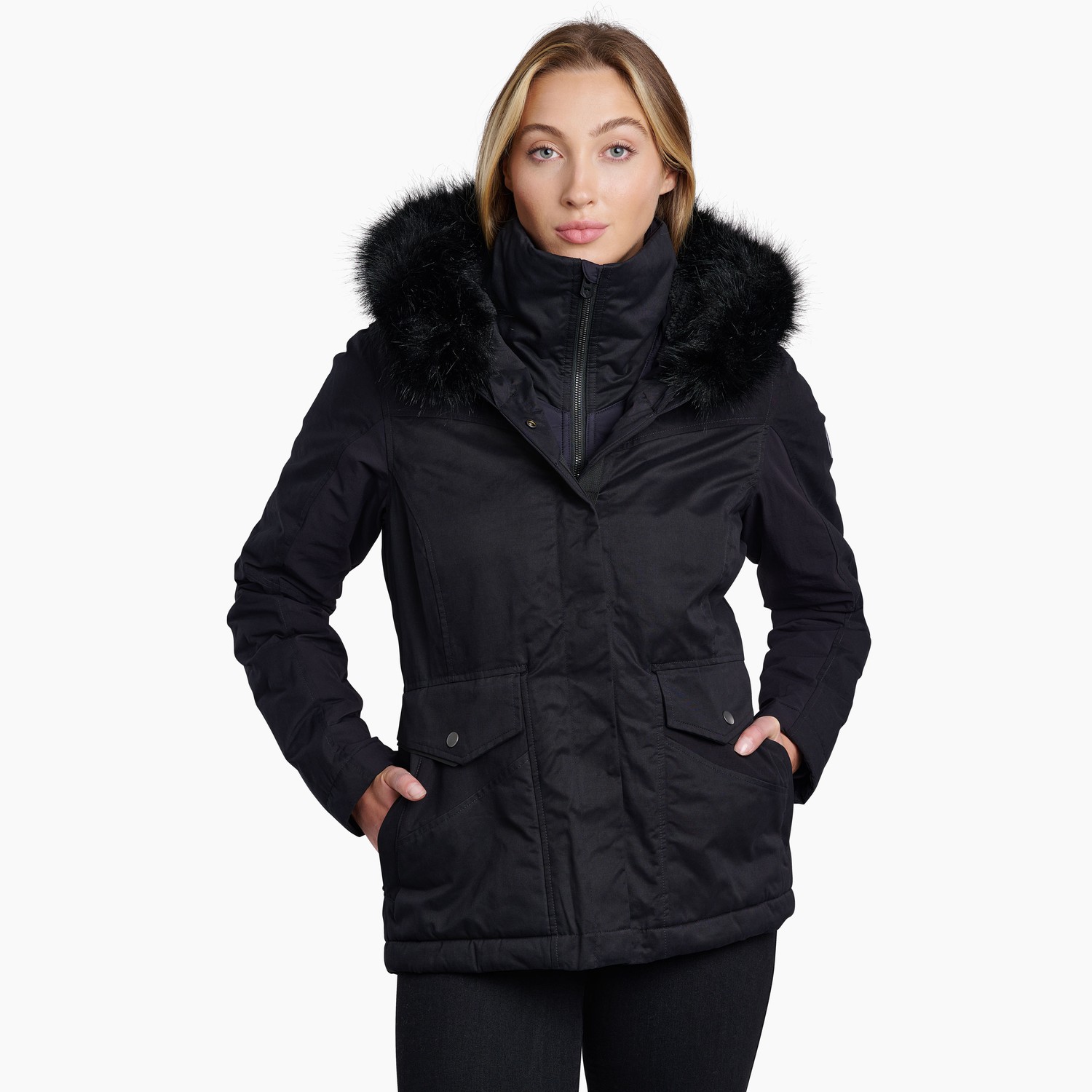KUHL KÜHL - Ükon™ Fleece Lined Hoody - BLACKOUT - $449.00 at KÜHL