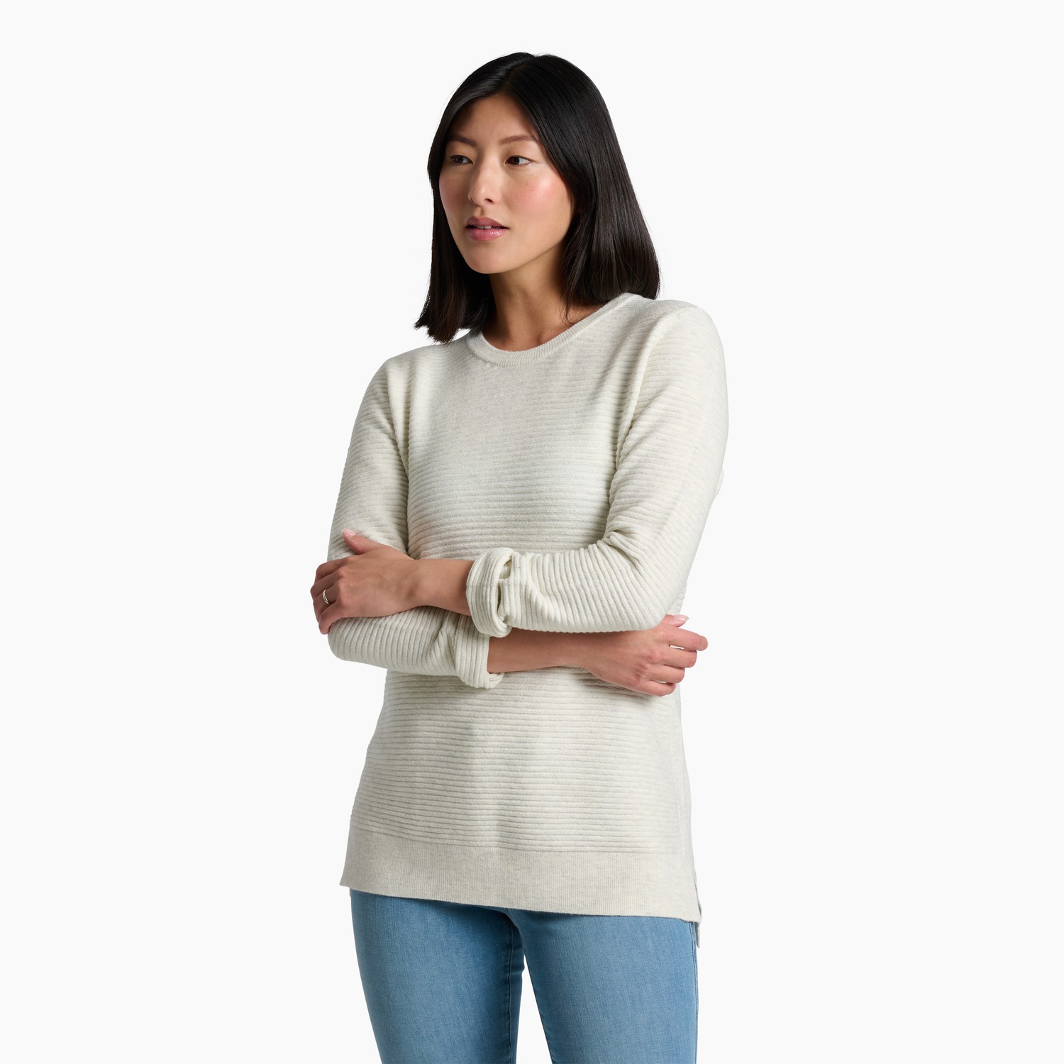 KUHL KÜHL - Solace™ Crew Tunic Sweater - NATURAL - $99.00 at KÜHL