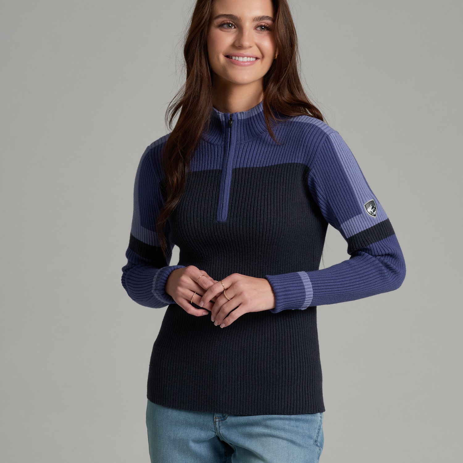 KÜHL - KÜHL Team™ Ribbed 1/4 Zip - DARK TWILIGHT
