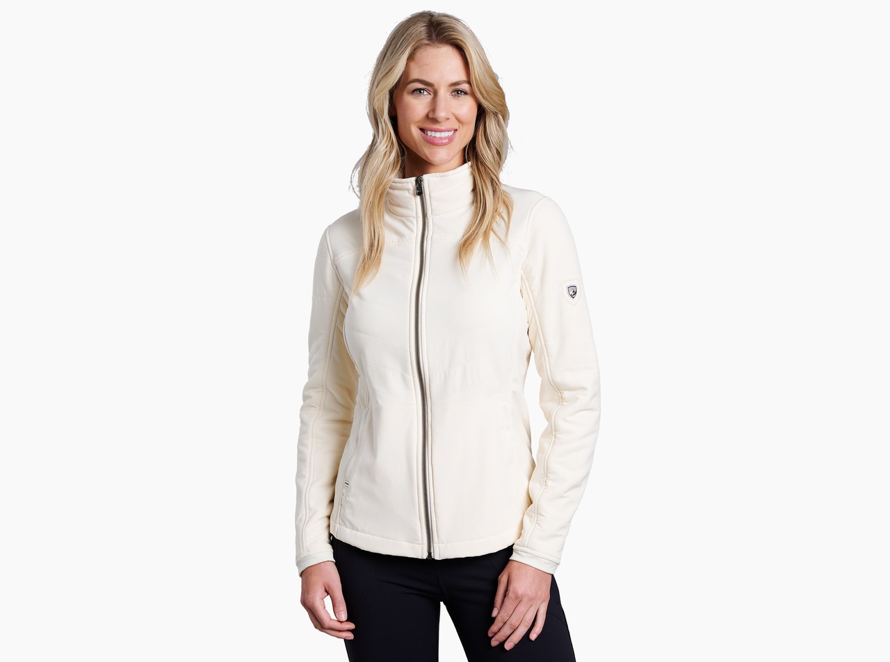Kuhl Aero Fleece Jacket - Women's Ivory, L