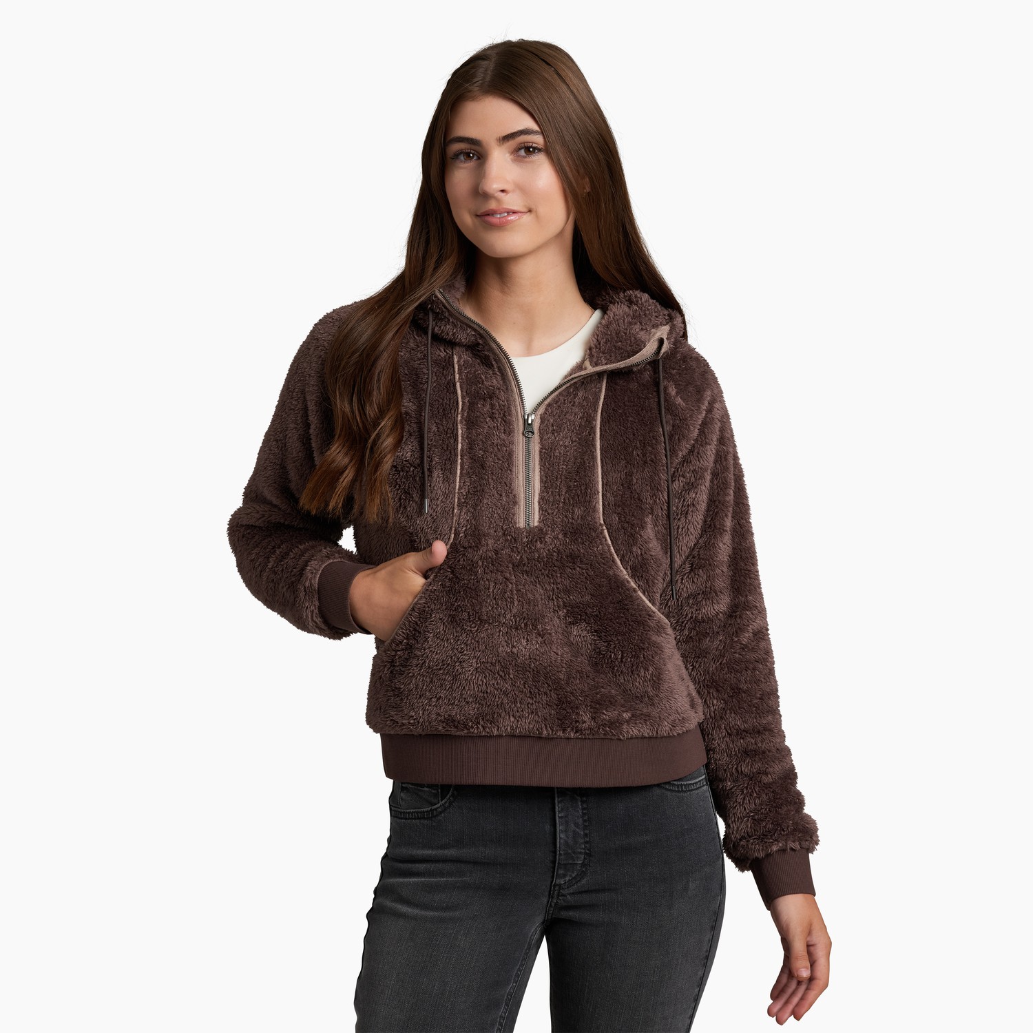 KUHL KÜHL - Avina™ Flight Pullover Hoody - COFFEE - $199.00 at KÜHL