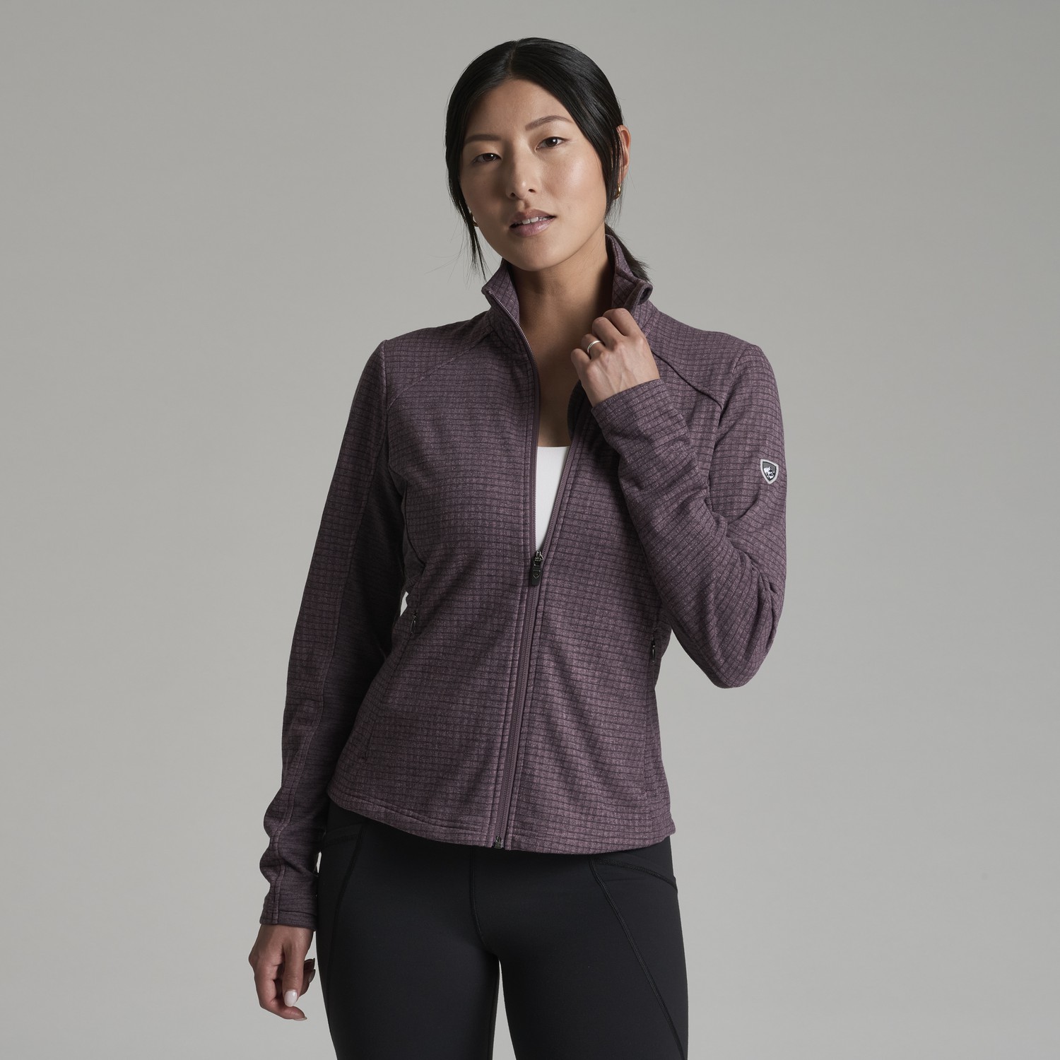 KUHL KÜHL - Reactiv™ Grid Full Zip - WINTER BERRY - $175.00 at KÜHL
