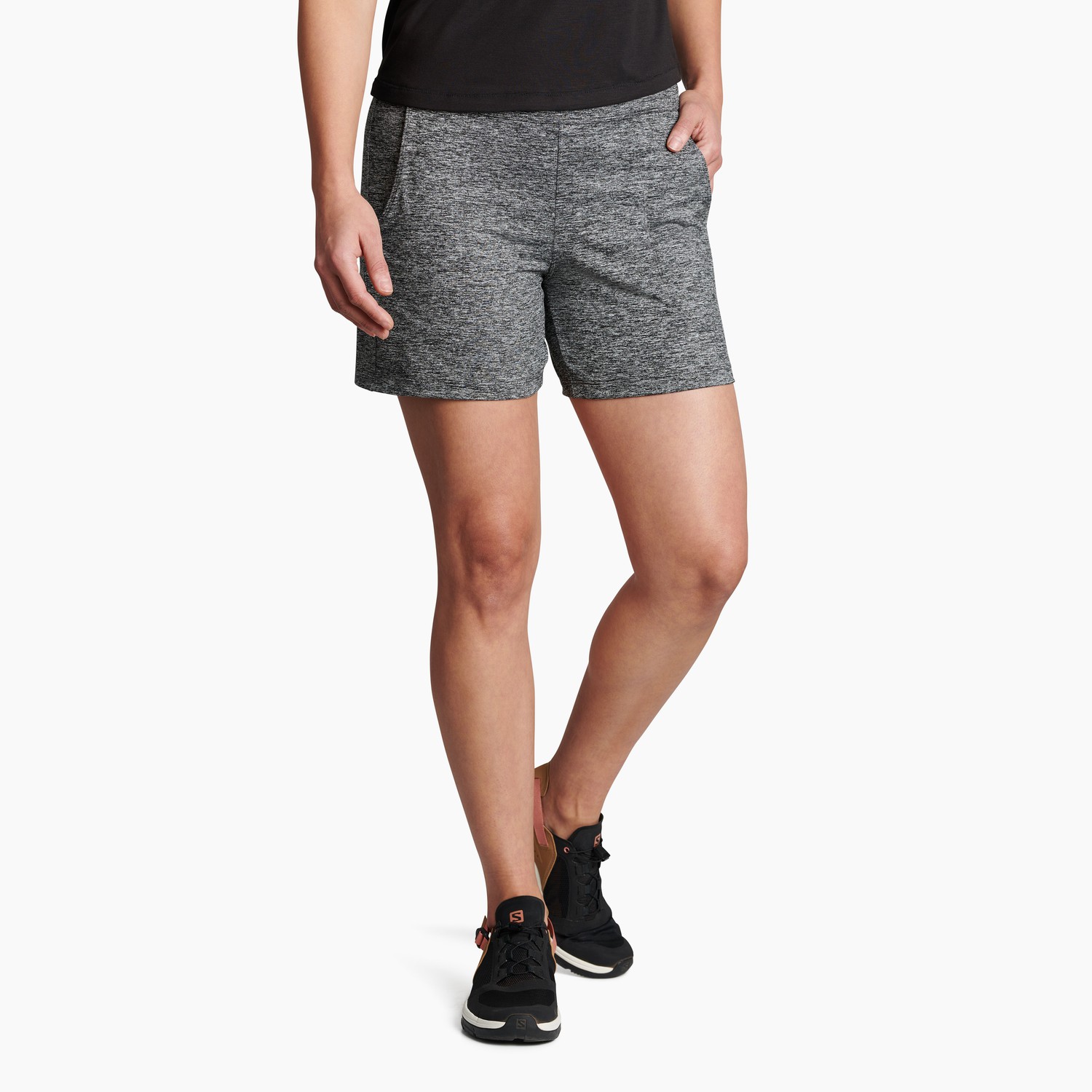 KUHL "KÜHL - Bliss™ 5"" Short - DARK HEATHER" - $79.00 at KÜHL