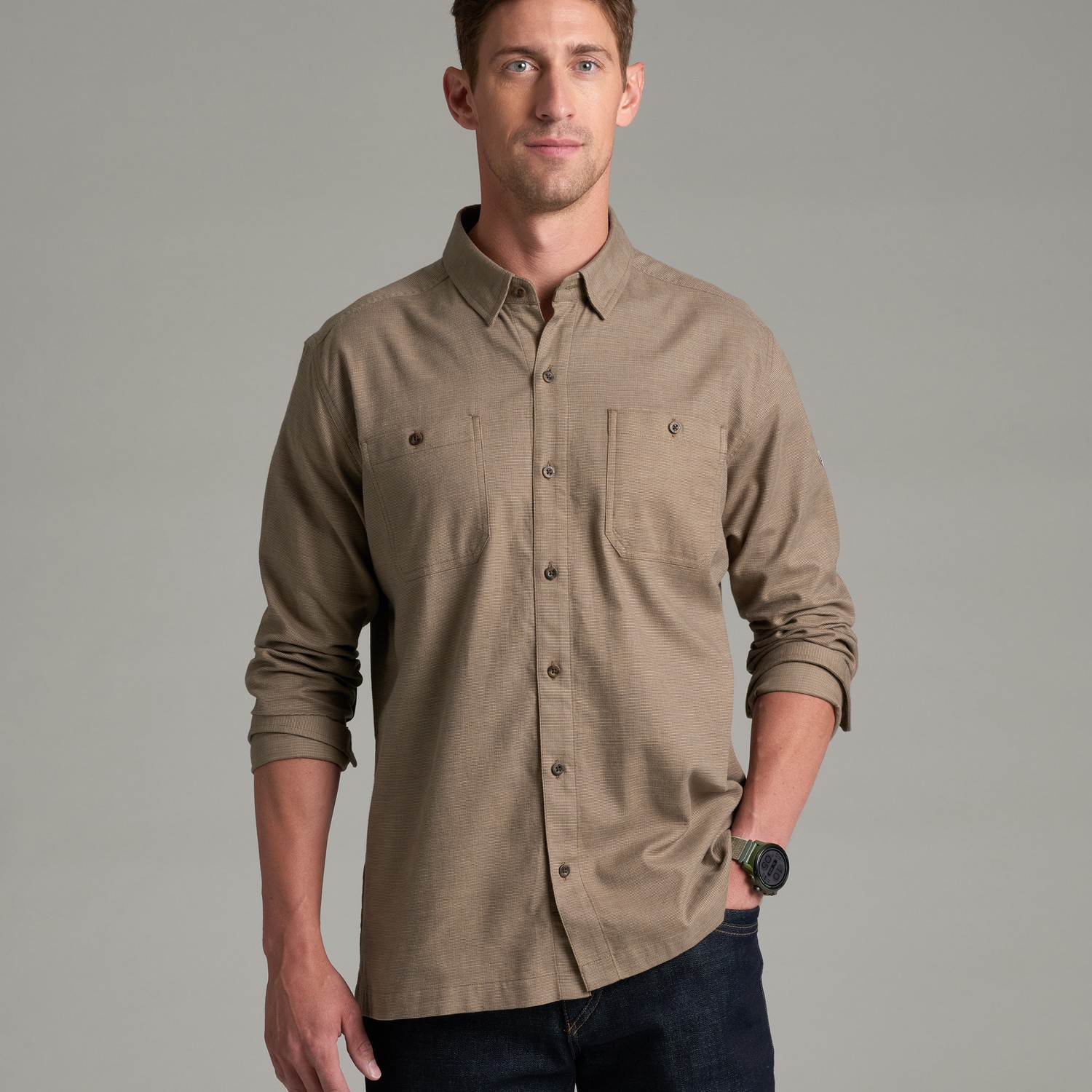 KÜHL - Revolvr™ Flannel - DESERT TAUPE