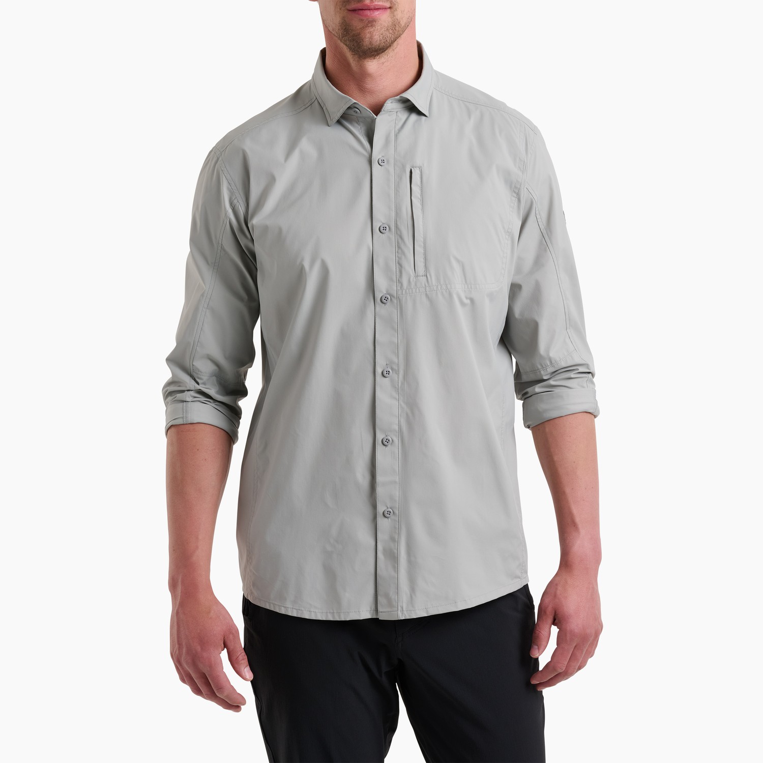 KUHL KÜHL - Driftr™ Long Sleeve - CONCRETE GREY - $109.00 at KÜHL