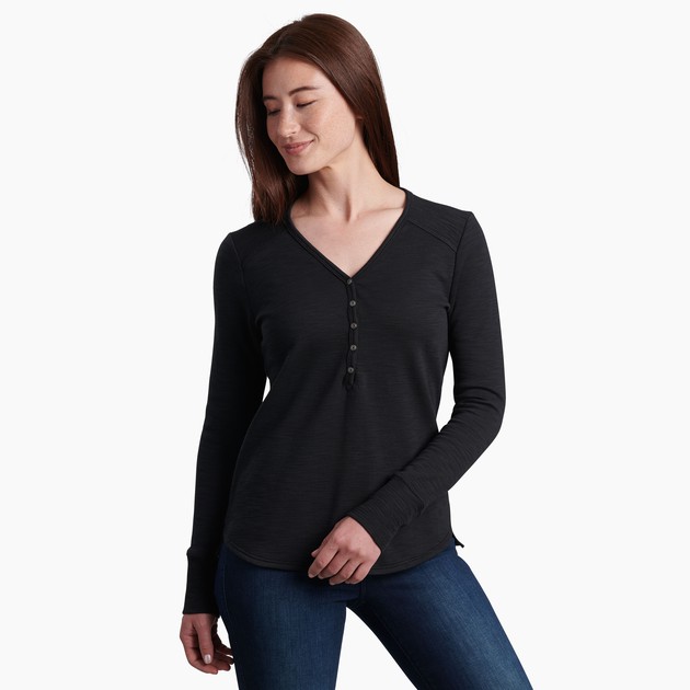 Lola™ Henley in Women's Long Sleeve 