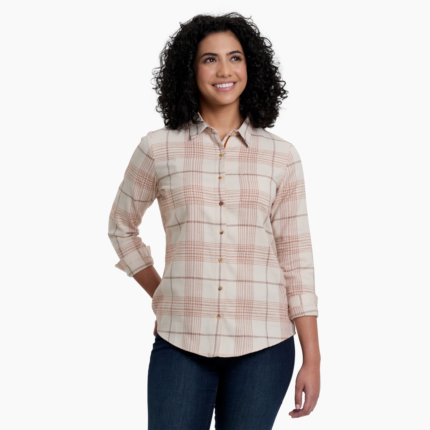 KUHL KÜHL - Kamila™ Flannel - MOCHA - $89.00 at KÜHL