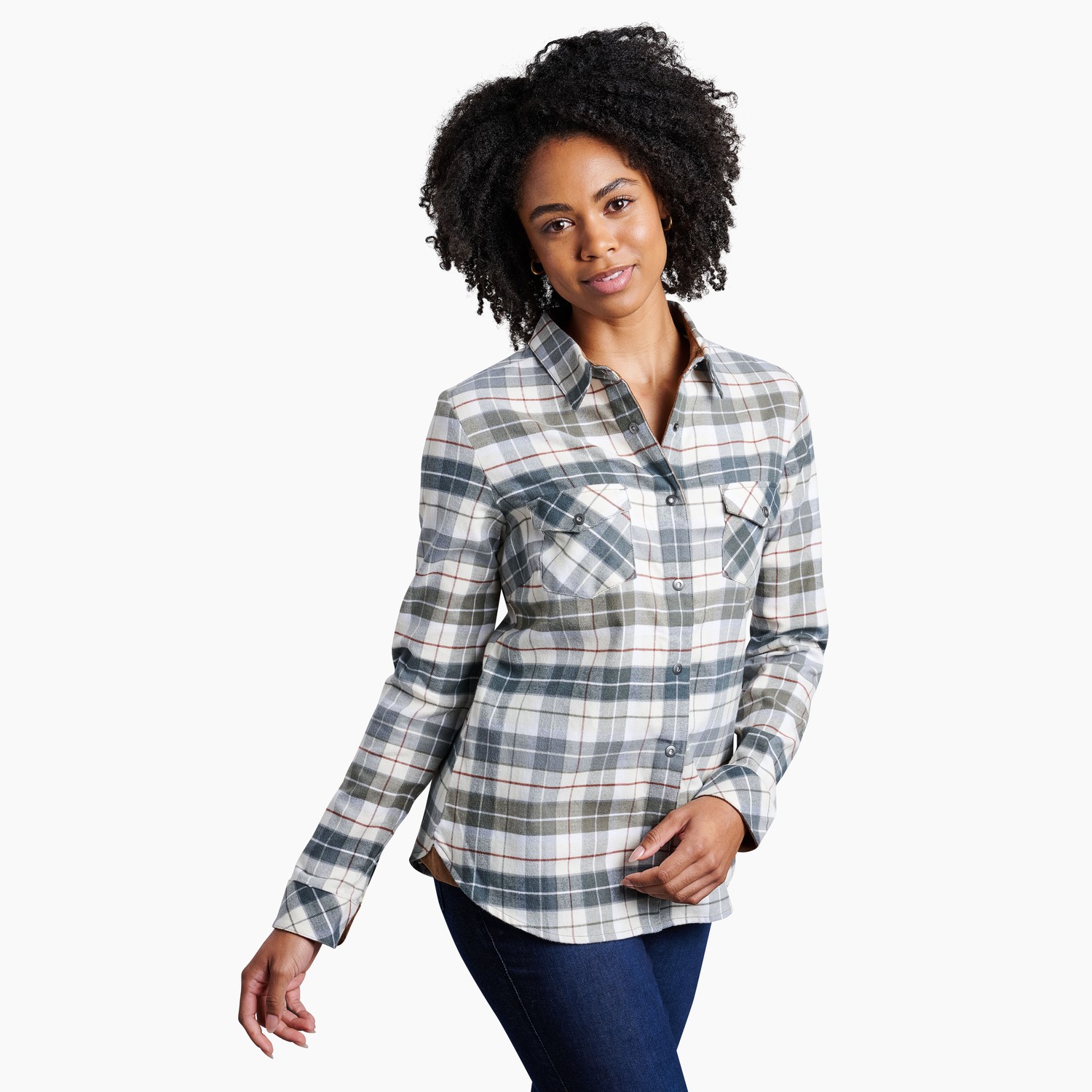 KUHL KÜHL - Tess™ Flannel - SAGE - $89.00 at KÜHL