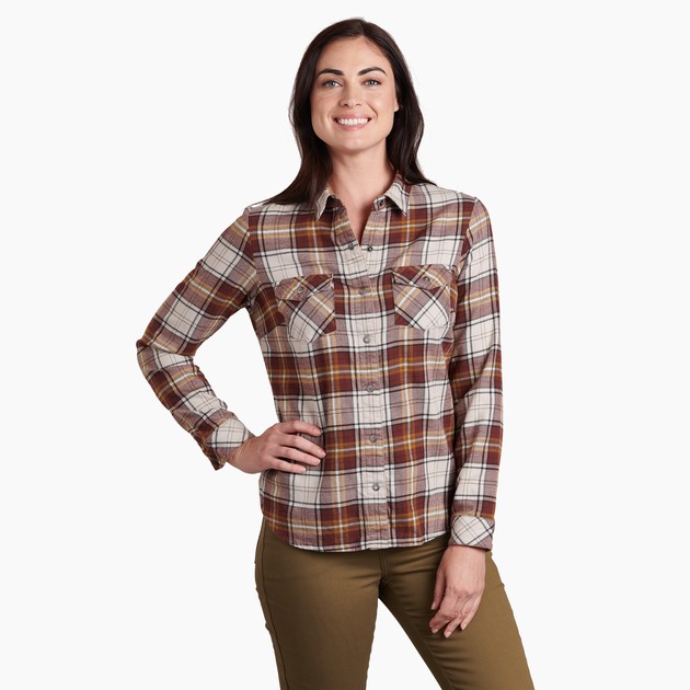 Tess™ Flannel LS in Women's Long 