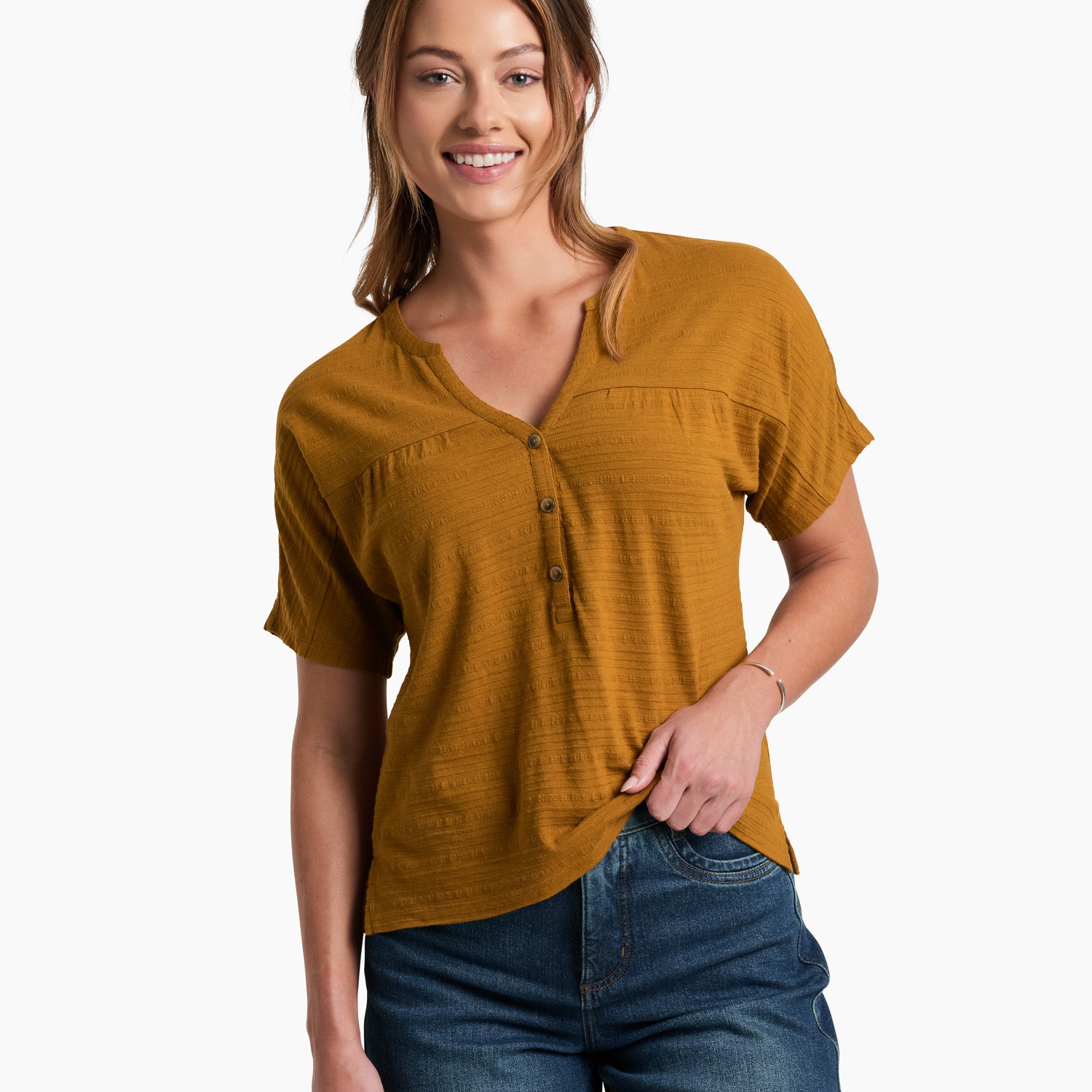 KUHL KÜHL - Willa™ Tee - BRONZE - $55.00 at KÜHL