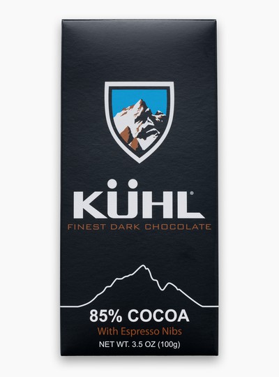 KÜHL 85% Dark Chocolate With Espresso Nibs in category 
