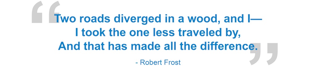 By Robert Frost image.