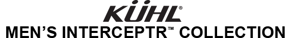 KUHL men's Interceptr Collection logo