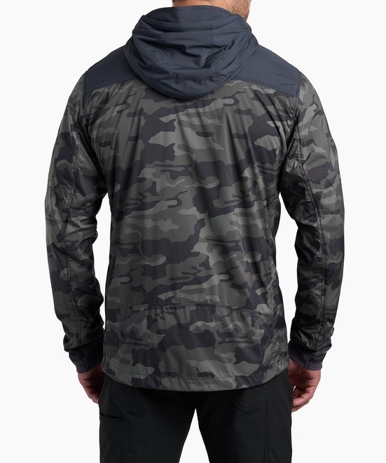 KUHL M's The One Hoody Grey Camo Back