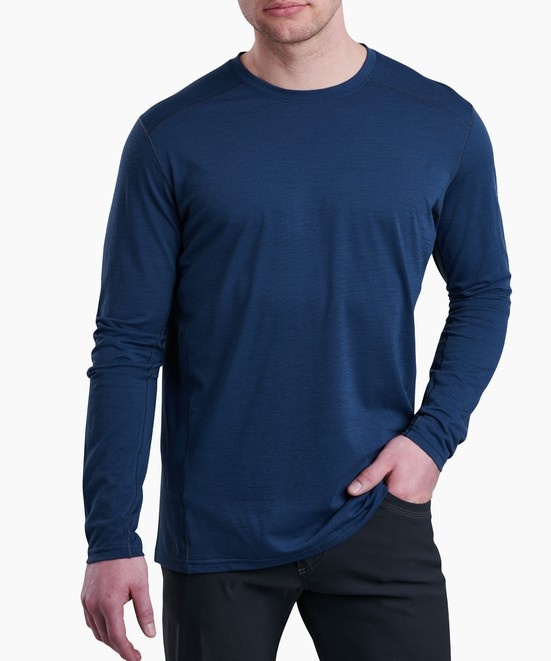 KUHL M's Valiant LS Pirate Blue Front